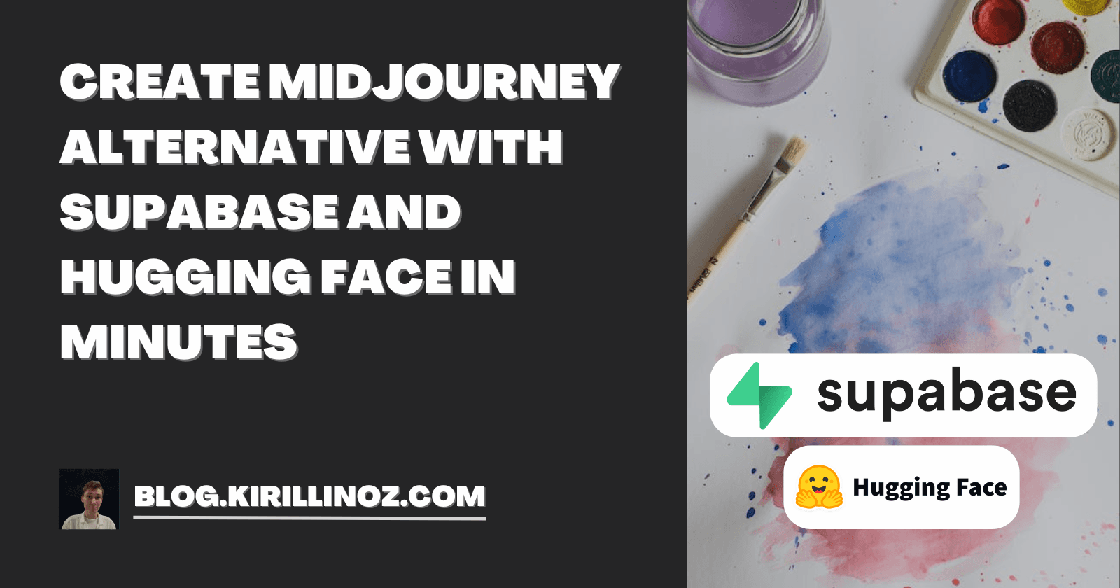 Create Midjourney Alternative with Supabase and Hugging Face in Minutes