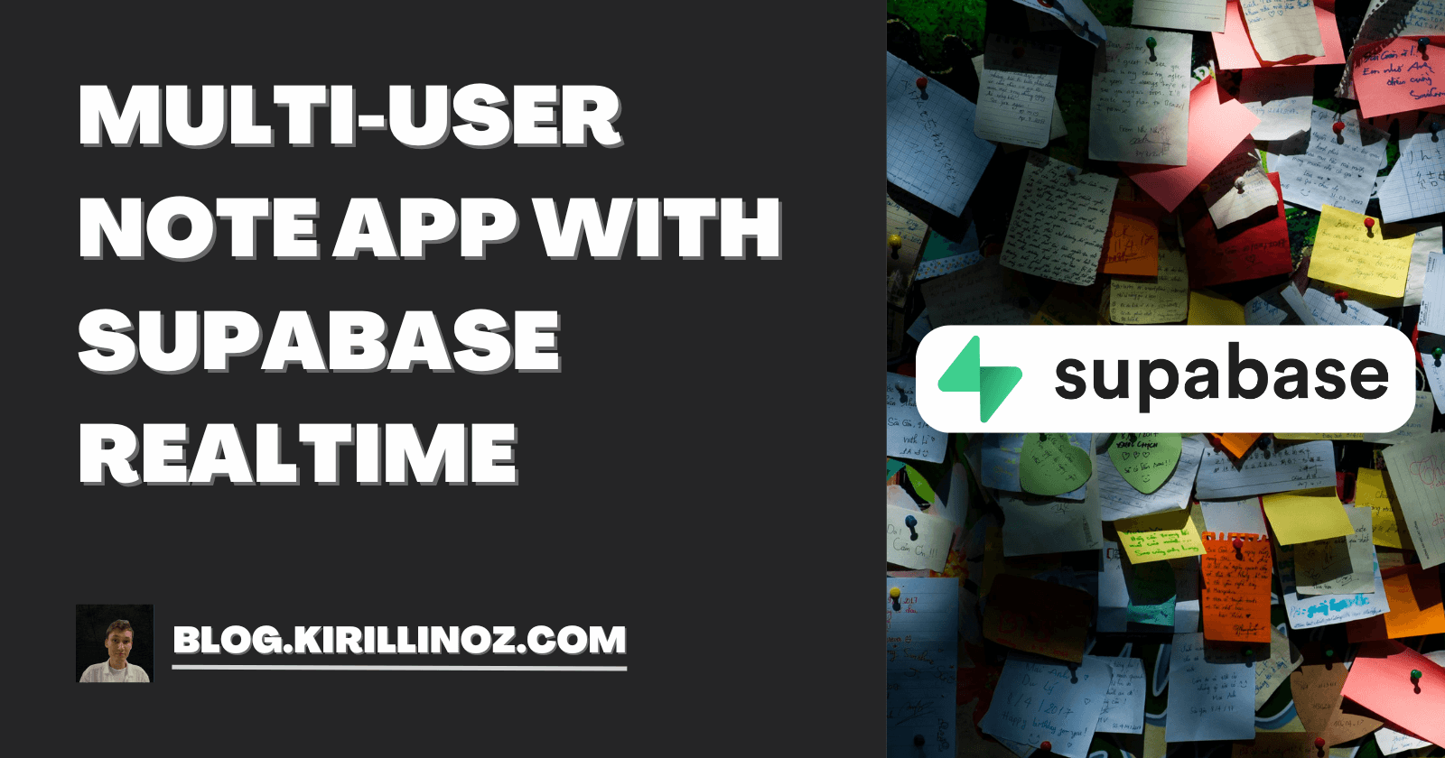 Multi-User Note App with Supabase Realtime